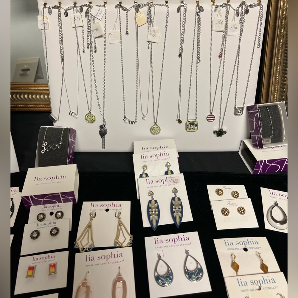 NWT Lia Sophia WHOLESALE box 10 NEW pieces total retail $500 or more